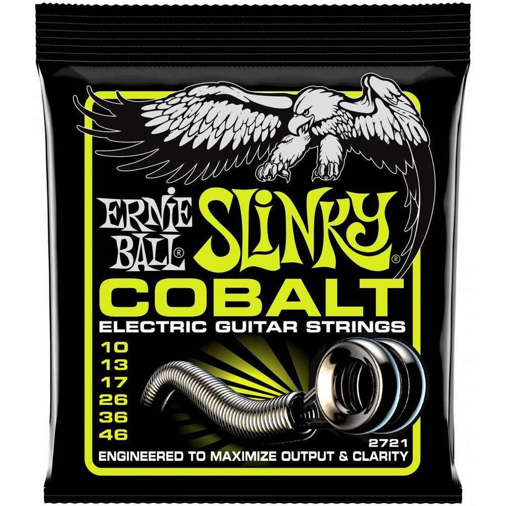 ERNIE BALL 2721 Cobalt Slinky Regular 10-46 - Струны для электрогитары