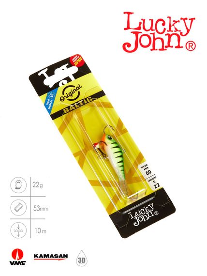 Балансир Lucky John BALTIC 5 с тр. 50мм/24 блистер