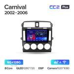 Teyes CC2 Plus 9"для KIA Carnival 2002-2006