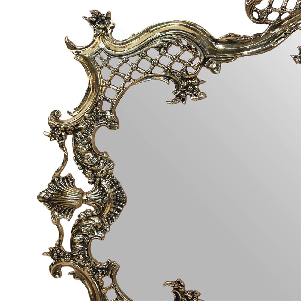 Bello De Bronze Зеркало Дон Луиш в раме, золото