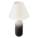 Светильник настольный sustainable collection, D30х55 см, черный/белый