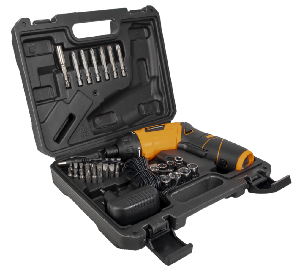 Аккумуляторная отвертка Вихрь ОА-3,6-ТФ