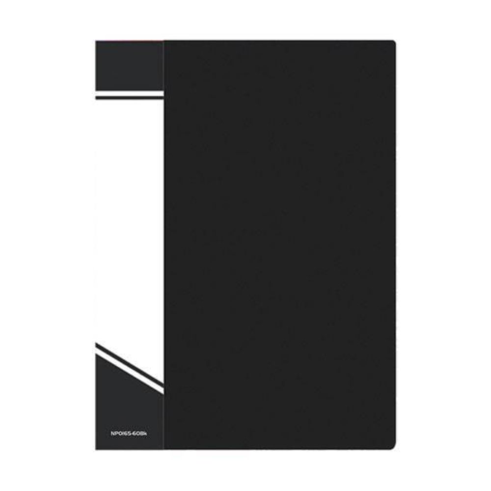 Папка с файлами 60 листов ИНФОРМАТ черная (NP0165-60Bk)