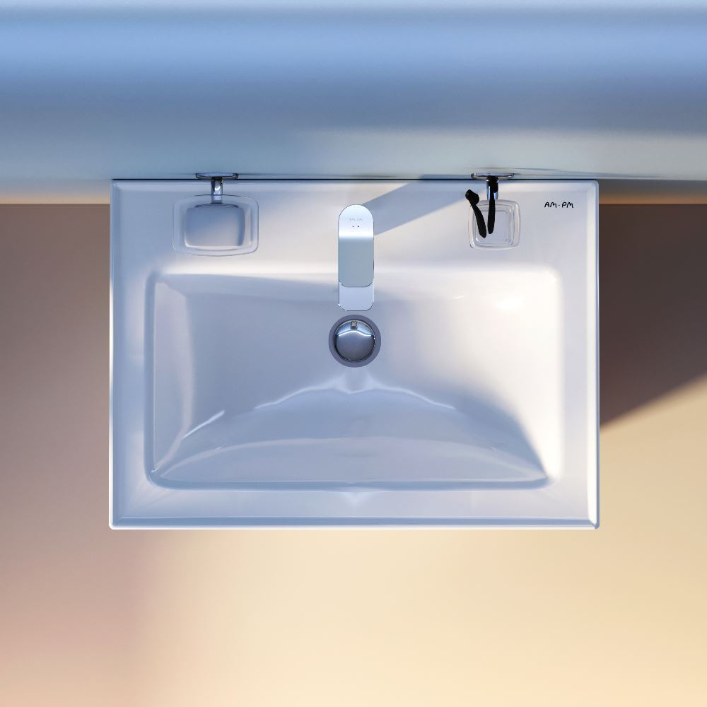 Раковина мебельная, керамическая, 65 см AM.PM X-Joy M85AWCC0652WG64