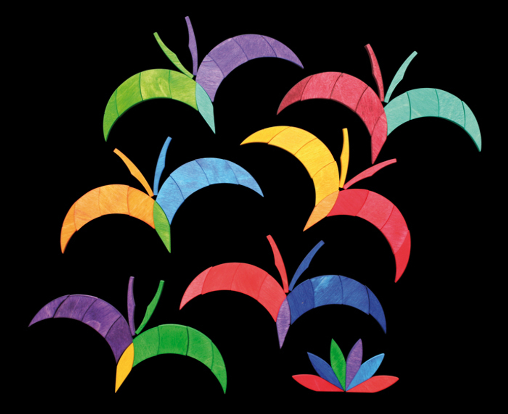 Магнитная мозаика Цветная спираль