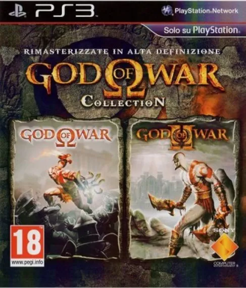 PS3 God of War Collection (Б/У, Полностью на русском языке, BCES-00791)