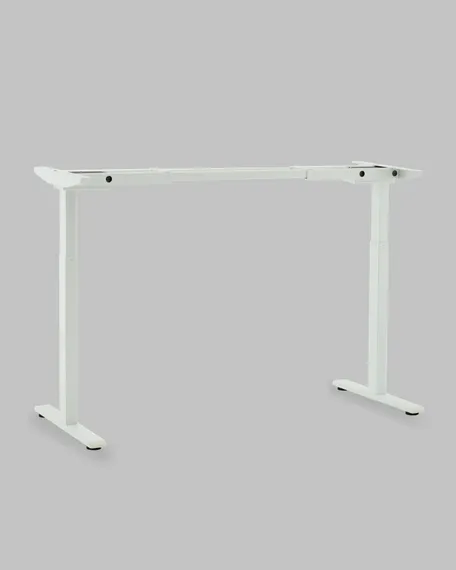 Подстолье для стола с электроприводом и регулировкой высоты, 2 мотора, память 3 уровня высоты, белый