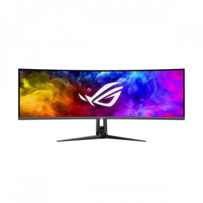 Монитор ASUS PG49WCD 49" OLED Curved 1800R 32:9 5120x1440 144Hz,250cd/m2,1.5M:1,178/178,0.03ms,HDMI,DP,USB-C,HDR,USB Hub