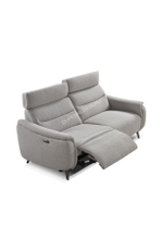 Диван-реклайнер Cheretto (3-х местный) серый
