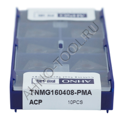 Пластина твердосплавная ISO TNMG160408-PMA ACP30E AHNO по стали, черновая