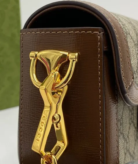 Мини-сумка через плечо Gucci Horsebit 1955