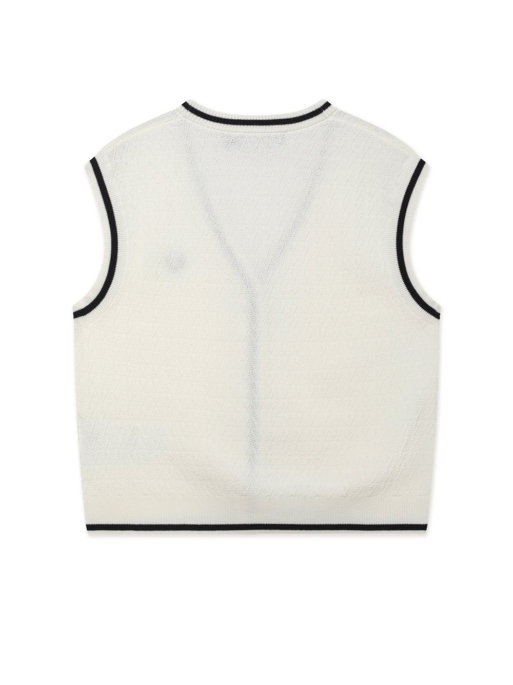 Женский Жилет Button-through Textured Knit