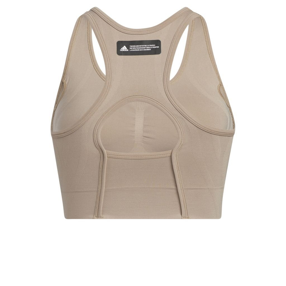 Теннисный бюстгальтер Adidas FRMT SCLPT Bra - Beige