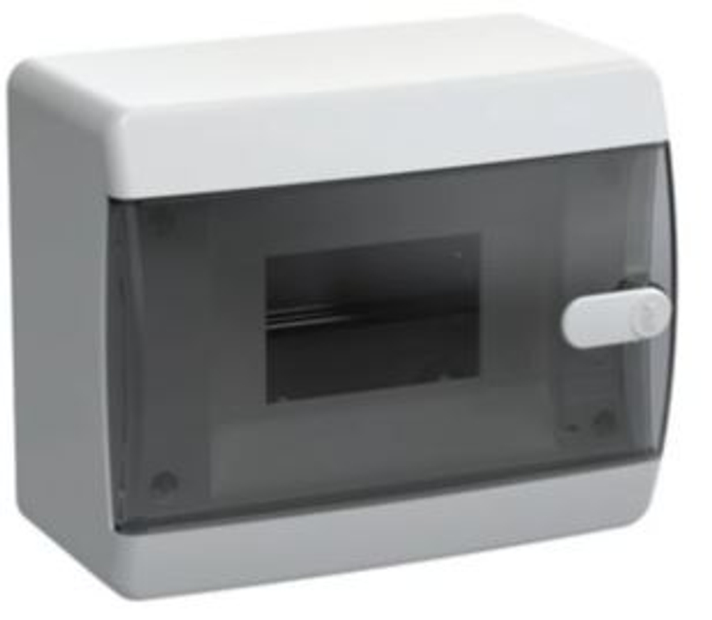 Корпус ЩРН-П-12 UNION Compact IP41 черн. прозр. дверь пластик. IEK UIC-KP12-N-12-41-K01