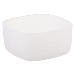 Контейнер для хранения 300мл Qualy с плоской крышкой белый