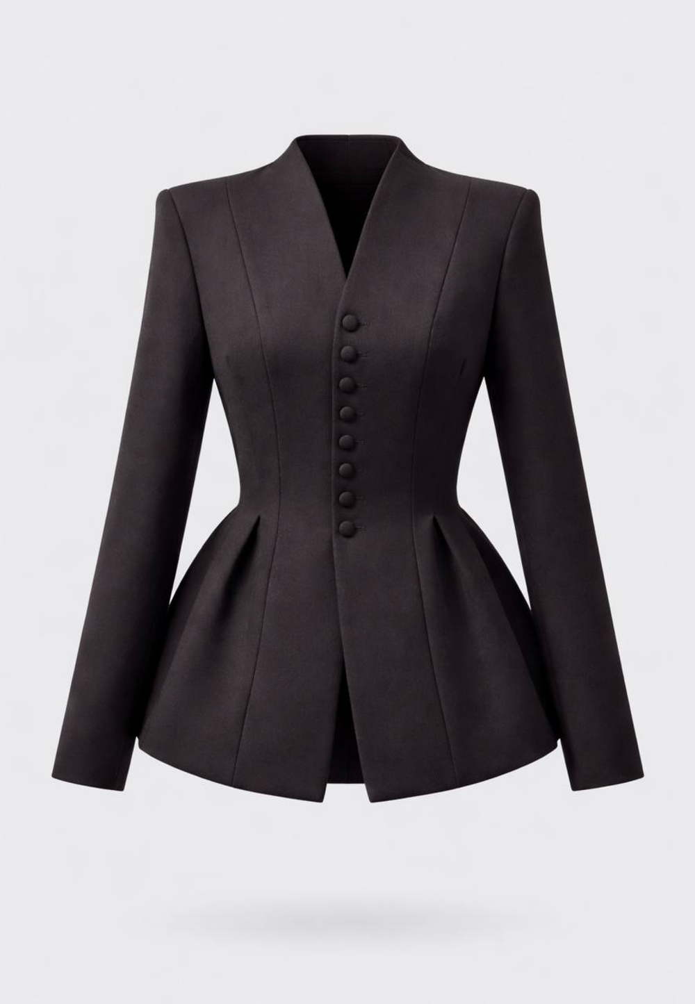 Жакет с мелкими пуговицами