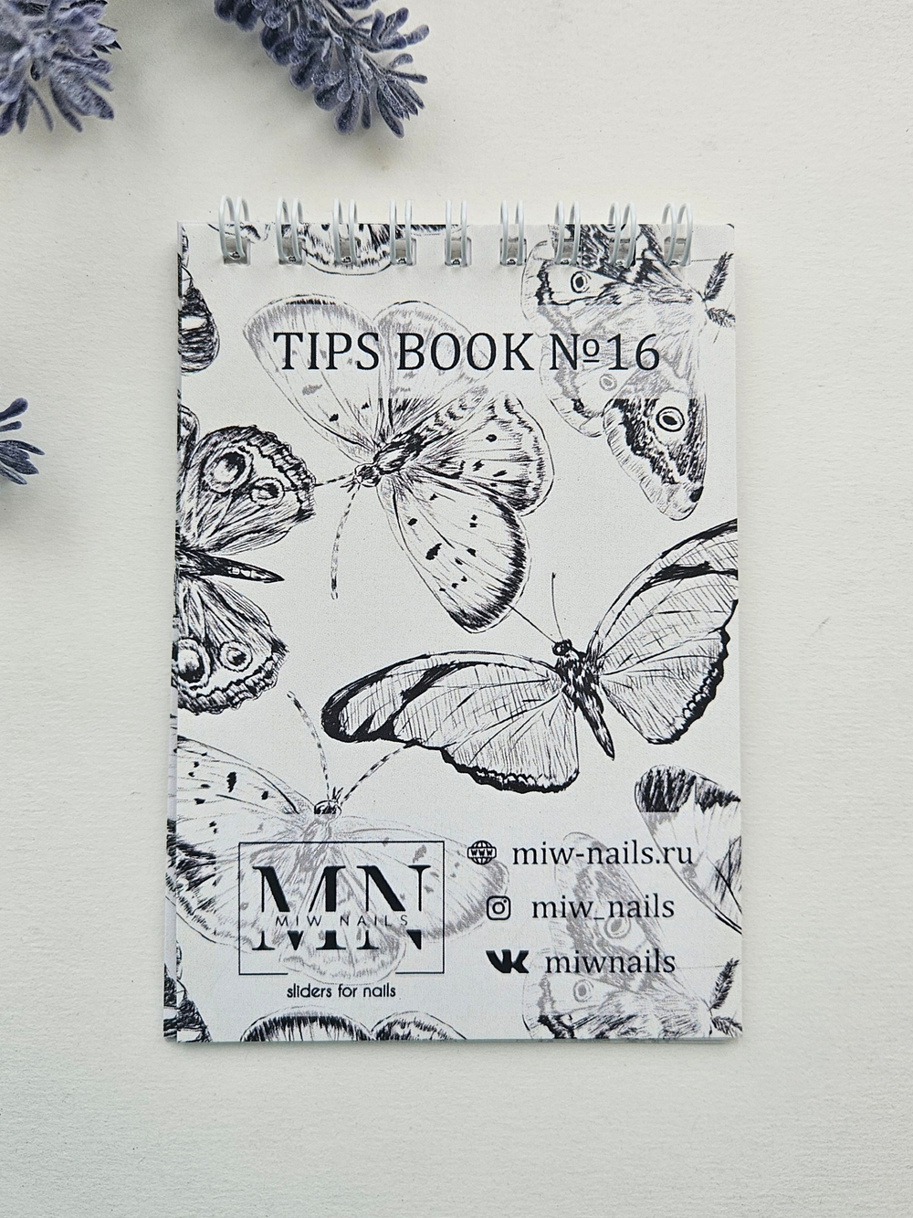 Наклейки на типсы Tips Book (блокнот) №16