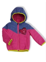 Куртка детская демисезонная с сердечком весна
