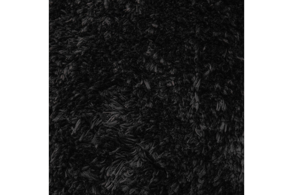 Коврик для ванной комнаты Shaggy Home One 80х120, черный