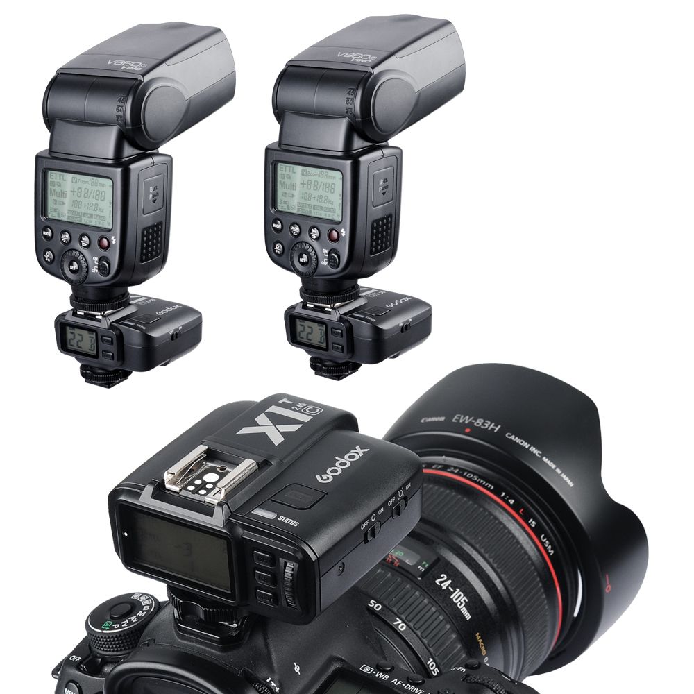 Пульт-радиосинхронизатор Godox X1R-C TTL для Canon