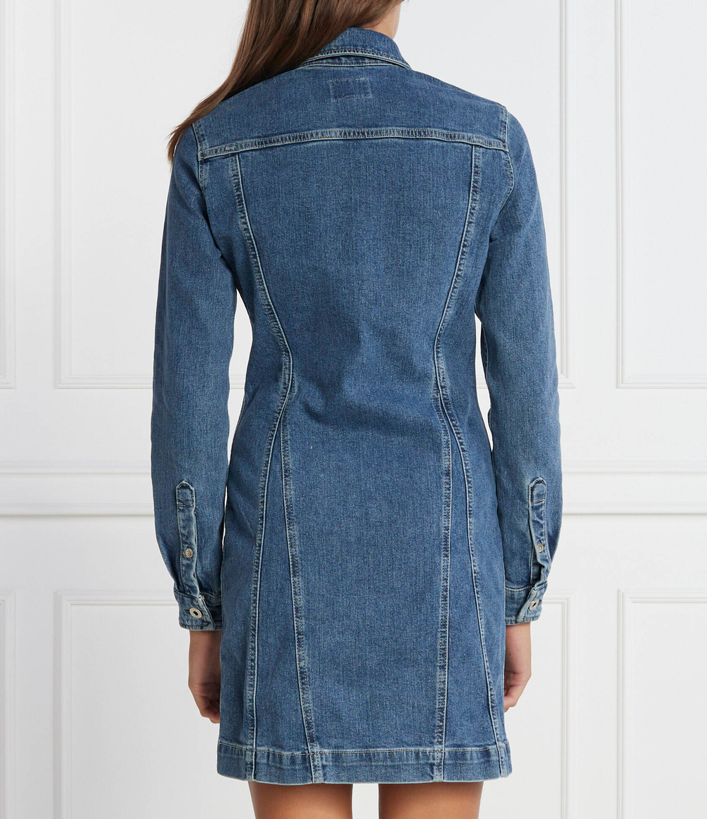 Платье yoni Pepe Jeans London - голубой(PL953379)