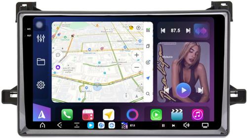Магнитола для Toyota Prius 50, PHV 2015-2018 - FarCar S500-TS20 монитор 9.5" 2K QLED на Android 14, Быстрейшая, CarPlay, 4G SIM-слот