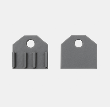 Комплект заглушек для ST066.129.00 (2 шт) ST066.199.00 алюминий Super5 ST-Luce