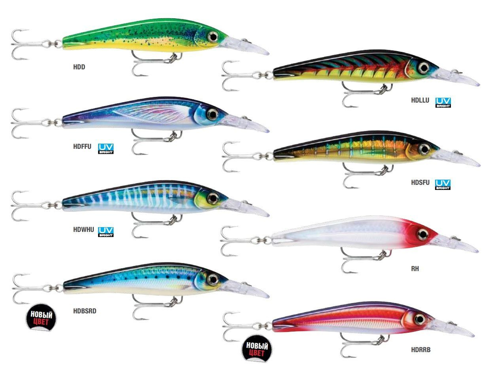 Воблер X-Rap Magnum Xtreme160 16см 68гр цвет HDBTO плавающий