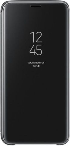 Чехол-книжка Samsung Clear View Standing для Galaxy S9 (черный)