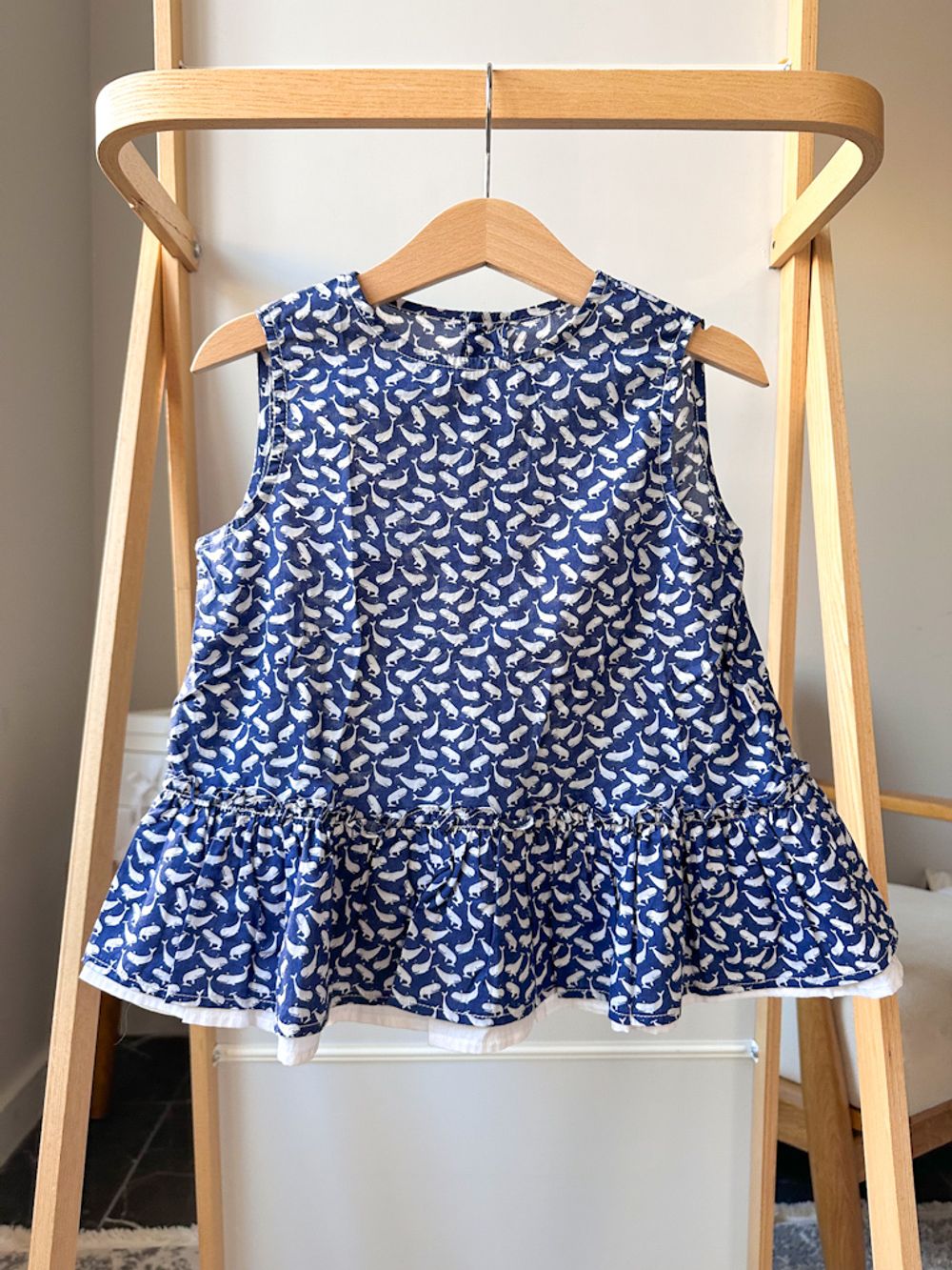 Хлопковая блузка Il Gufo, 116