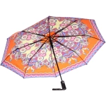 Зонт женский полуавтомат «Фиора», микс 6 цветов, 8 спиц, d-100см, длина в слож. виде 30см