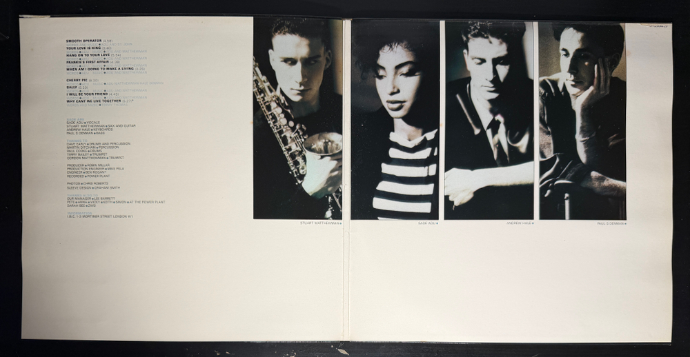 Sade - Diamond Life (Голландия 1984г.)