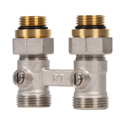 Узел нижнего подключения Royal Thermo прямой ½"х3/4"EK