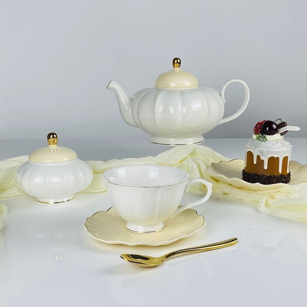 Lenardi 133-415 Чайный сервиз 22пр. 280мл в под.уп.(х2)Фарфор