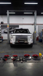 Карбон керамическая тормозная система для Zeekr 9X 2025+ Зикр тормоза колодки тормозной диск суппорт