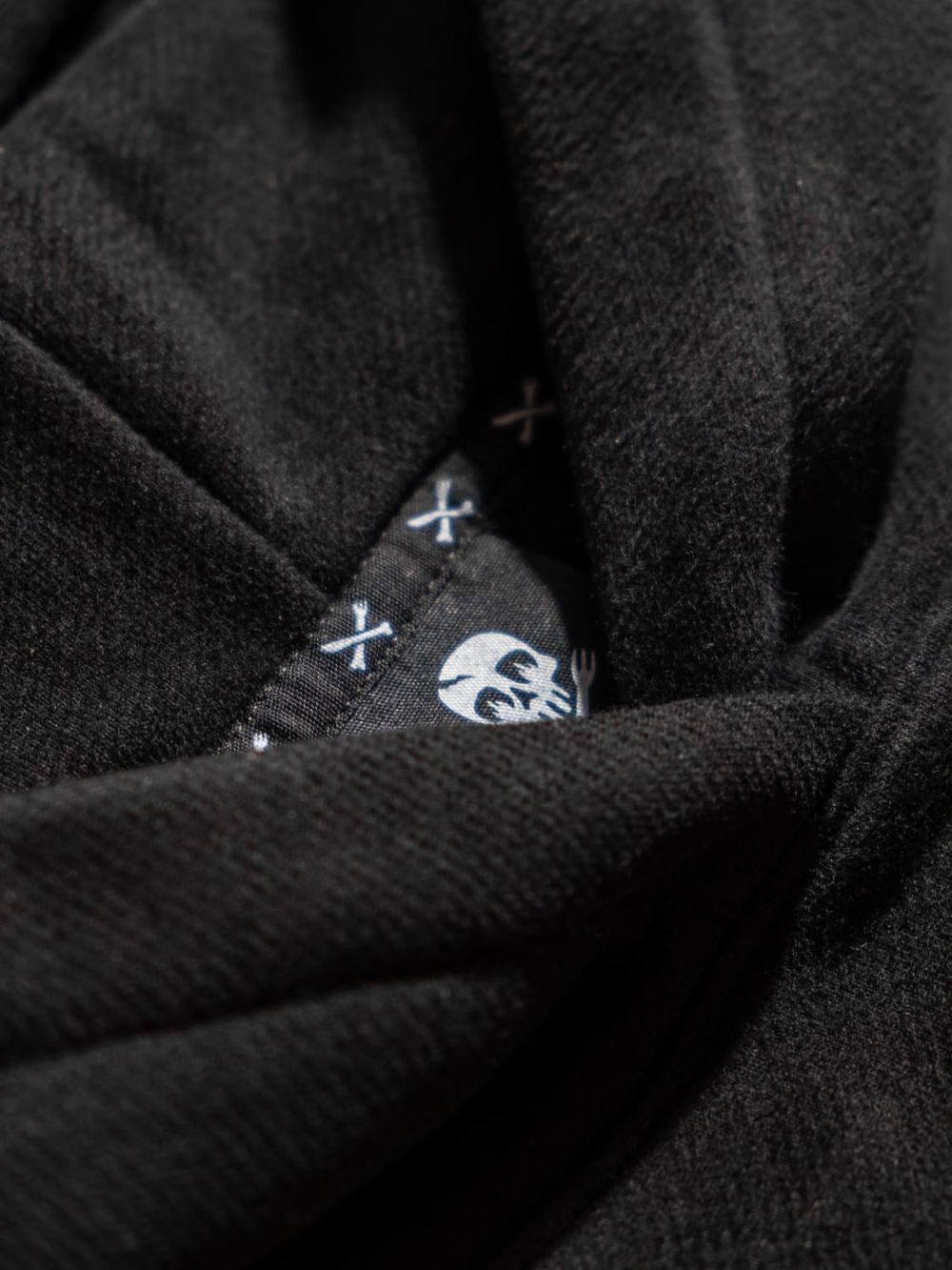 Худи Hardlunch Hot wings черный