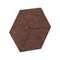 AcustiX Настенная панель шестигранная (3 луча) VE.NP-6G3LU-100 Молочный Шоколад 200*173*12
(сторона