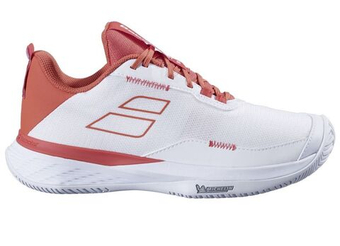 Женские Кроссовки теннисные Babolat SFX Evo All Court - white/terra cotta