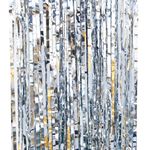 Занавес Дождик Серебро, Металлик, 100*200 см, 1 шт.