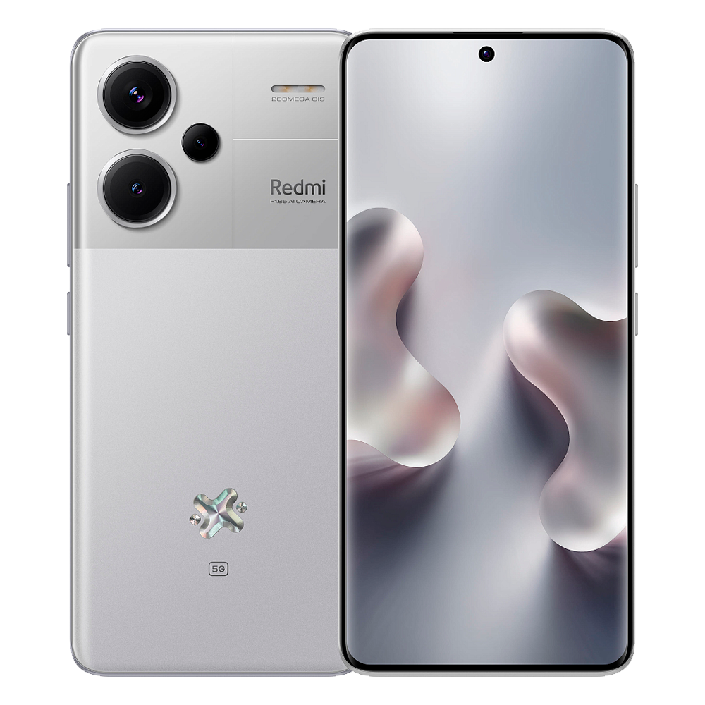Смартфон Xiaomi Redmi Note 13 Pro+ 5G 8/256GB, Mystic Silver (Мистическое серебро)