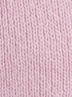 Шапка для девочки осенняя с завязками и помпонами