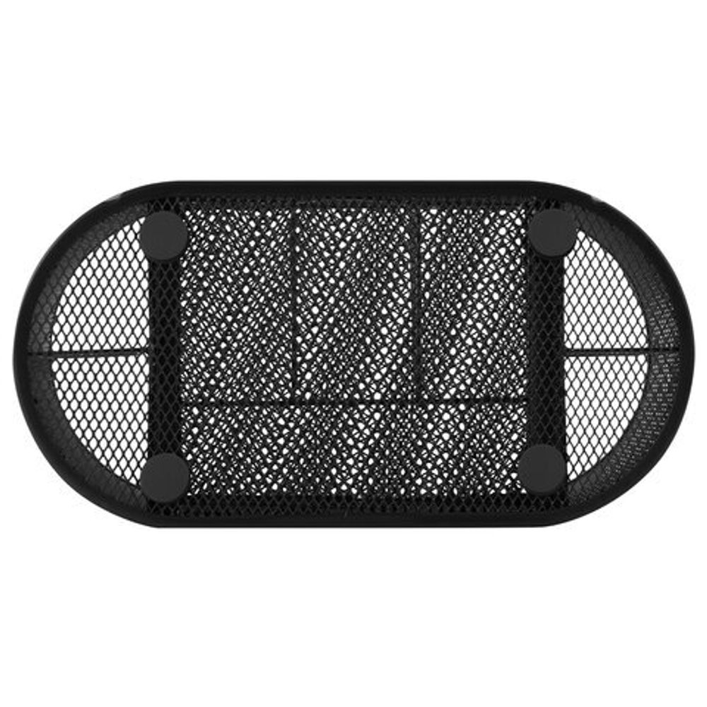 Подставка-органайзер металлическая BRAUBERG, 9 секций, 105х220х110 мм, черная, 237418