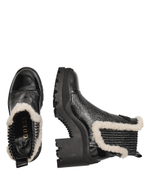 Ботильоны на каблуке YVETTE2 Shearling Guess - черный(FLFIV2 PAF10)