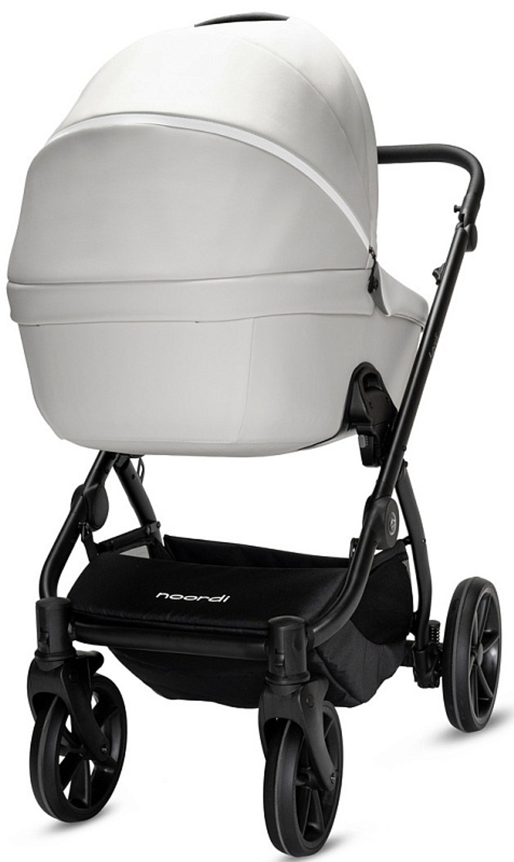 Детская коляска Noordi Fjordi Leather V2 3 в 1 с автокреслом Terra Black 1462817 Cloud