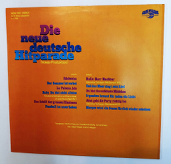 Винтажная виниловая пластинка LP Joe Campmann Die Neue Deutsche Hitparade (Germany 1974)