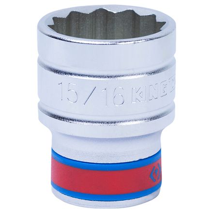 Цена на KING TONY (433030S) Головка торцевая стандартная двенадцатигранная 1/2", дюймовая 15/16"