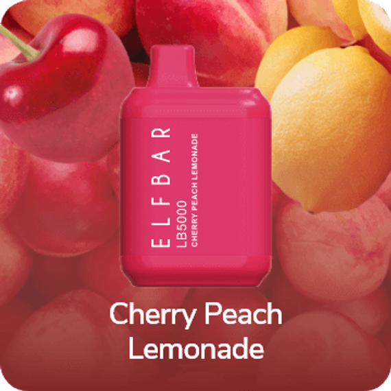 Elf Bar LB5000 - Cherry Peach Lemonade (5% nic)