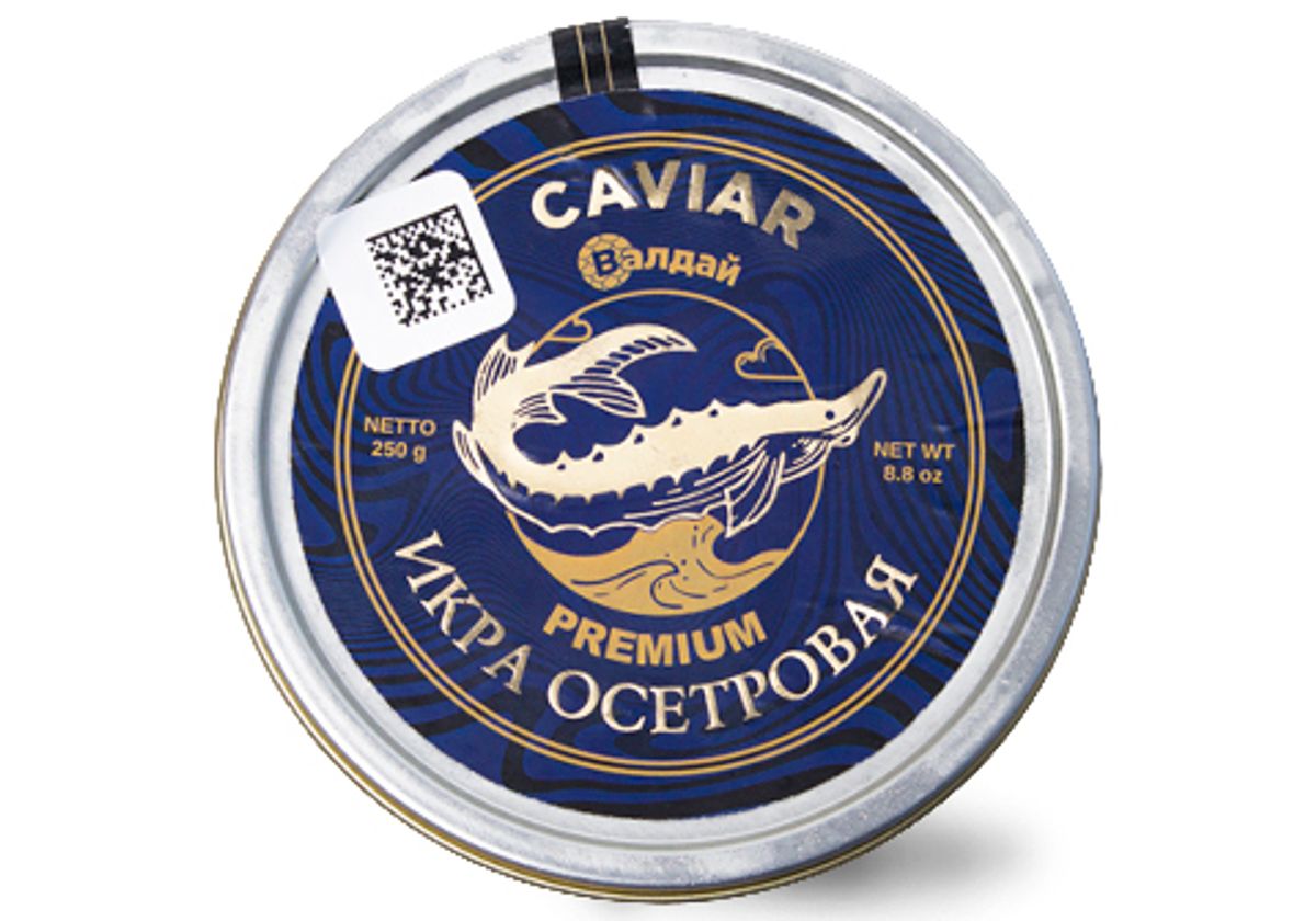 Икра осетровая "Валдай Премиум", 250г