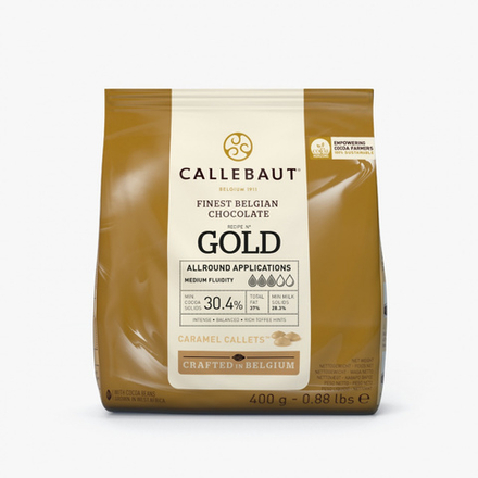 Шоколад Callebaut Белый GOLD 30,4% (400г)