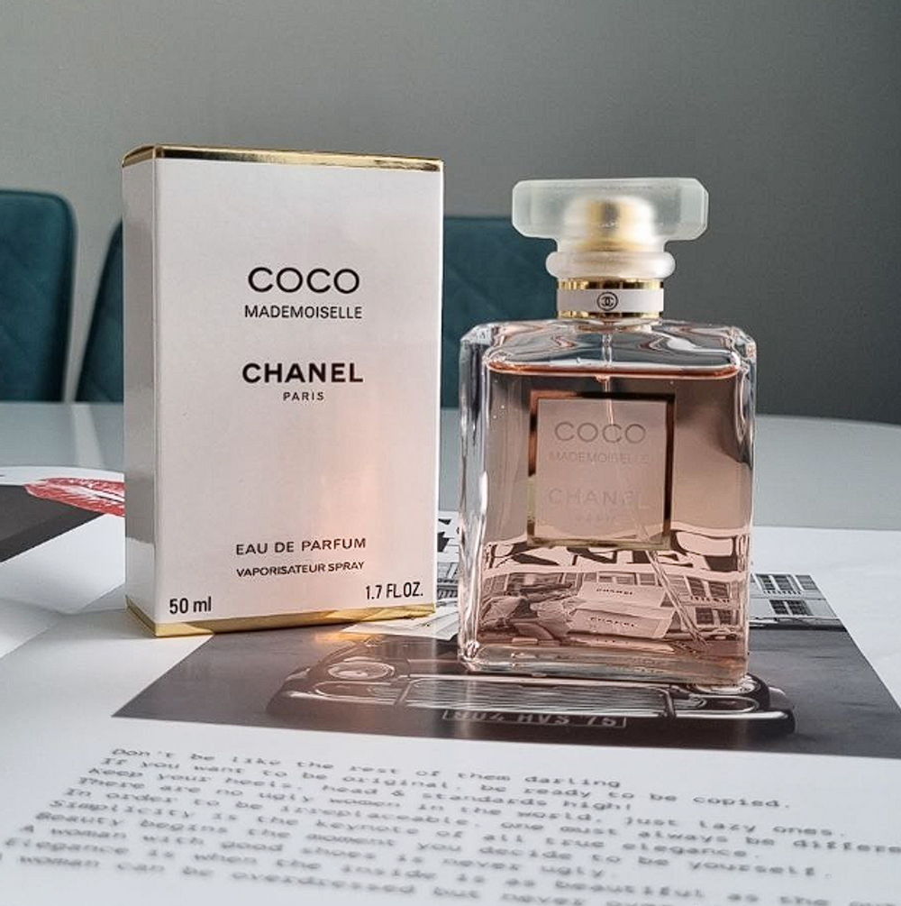 Chanel Coco Mademoiselle 50ml edp (duty free парфюмерия)
